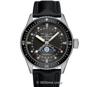 TW Blancpain viisikymmentä hakua sarja 5054-1110-B52A musta levy valkoinen valkoinen teräs kuun vaihe automaattinen mekaaninen katsella. TW Blancpain viisikymmentä hakua sarja 5054-1110-B52A musta levy valkoinen valkoinen teräs kuun vaihe automaattinen mekaaninen katsella.