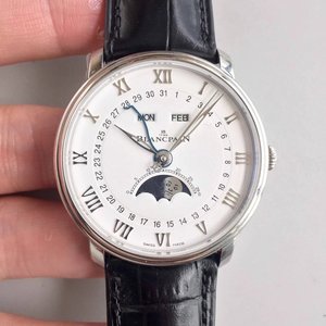 OM Factory Blancpain Villeret Classic -sarjan 6654 kuuvaiheenäyttö on sama kuin markkinoiden korkeimman version kello OM Factory Blancpain Villeret Classic -sarjan 6654 kuuvaiheenäyttö on sama kuin markkinoiden korkeimman version kello