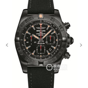 GF tehdas breitling mekaaninen chronograph 44mm musta teräs katsella automaattinen mekaaninen miesten katsella alkuperäinen aito avoin malli GF tehdas breitling mekaaninen chronograph 44mm musta teräs katsella automaattinen mekaaninen miesten katsella alkuperäinen aito avoin malli