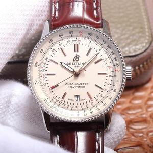 TF Breitling Aviation Chronograph Uusi 41mm, Miesten Chronograph Mekaaninen Watch, Rose Gold, Belt Watch TF Breitling Aviation Chronograph Uusi 41mm, Miesten Chronograph Mekaaninen Watch, Rose Gold, Belt Watch