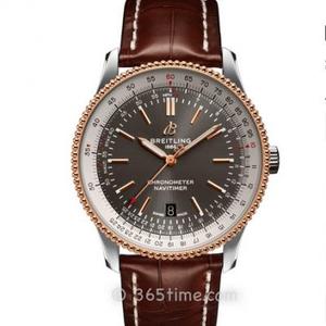 TF replica Breitling Aviation Chronograph A17326211C1P2 ruskea alligaattori nahka mekaaninen miesten kello TF replica Breitling Aviation Chronograph A17326211C1P2 ruskea alligaattori nahka mekaaninen miesten kello