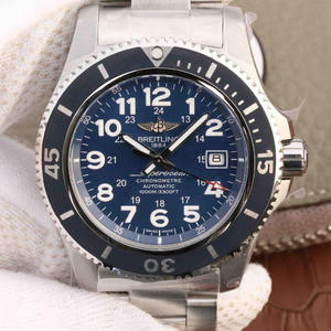 GF Factory Breitling A17392D8 Superocean II (SUPEROCEAN Ⅱ) -sarjan teräsvyö miesten mekaaninen kello. GF Factory Breitling A17392D8 Superocean II (SUPEROCEAN Ⅱ) -sarjan teräsvyö miesten mekaaninen kello.