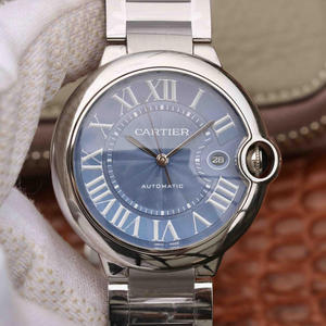 CR Factory Cartier Sininen Balloon-sarjan miesten mekaaninen automaattinen katsella suuri sininen teräs bändi 42mm CR Factory Cartier Sininen Balloon-sarjan miesten mekaaninen automaattinen katsella suuri sininen teräs bändi 42mm