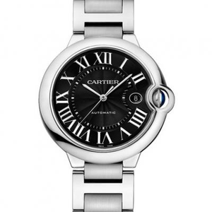 CR Factory Cartier Sininen Ilmapallo sarja WSBB0003 miesten mekaaninen automaattinen katsella suuri musta pinta teräs bändi 42mm CR Factory Cartier Sininen Ilmapallo sarja WSBB0003 miesten mekaaninen automaattinen katsella suuri musta pinta teräs bändi 42mm