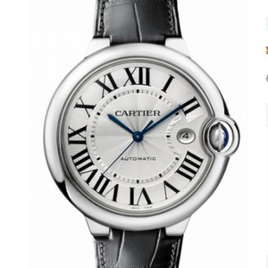 Alkuperäinen Cartier Sininen Balloon-sarjan miesten 42mm mekaaninen vyö katsella ETA-2892 liike Alkuperäinen Cartier Sininen Balloon-sarjan miesten 42mm mekaaninen vyö katsella ETA-2892 liike