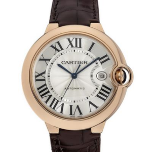 Re-kaiverrettu V6 Cartier Sininen Balloon-sarja W6900651 (Suuri 42mm) Mekaaninen miesten Watch Rose Gold Re-kaiverrettu V6 Cartier Sininen Balloon-sarja W6900651 (Suuri 42mm) Mekaaninen miesten Watch Rose Gold