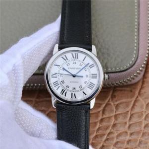 A8 Cartier London SOLO medium WSRN0021 katsella, halkaisija 36mm, paksuus 9,46, alkuperäinen 076 täysin automaattinen mekaaninen liike A8 Cartier London SOLO medium WSRN0021 katsella, halkaisija 36mm, paksuus 9,46, alkuperäinen 076 täysin automaattinen mekaaninen liike
