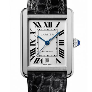 Cartier-tankkisarja W5200027 kellokellon koko 31x41mm miesten vyön mekaaninen kello Cartier-tankkisarja W5200027 kellokellon koko 31x41mm miesten vyön mekaaninen kello