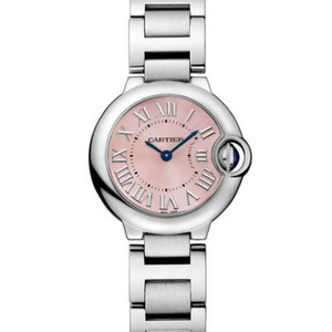 Cartier Blue Balloon W6920038 Pieni, 28mm halkaisijaltaan, aito multaa aukko, saavuttaa vääriä vaikutuksia sisältä ulospäin. Erilainen kuin muut versiot markkinoilla!