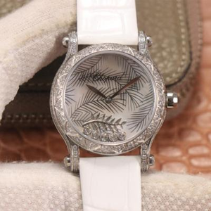Chopard HAPPYSPORT-sarjan naiset katsella Happy diamond-sarjan hyvät katsella nahkahihna automaattinen mekaaninen liike Chopard HAPPYSPORT-sarjan naiset katsella Happy diamond-sarjan hyvät katsella nahkahihna automaattinen mekaaninen liike