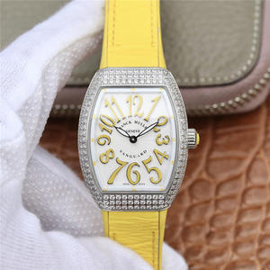 ABF Franck Muller V32-sarjan hyvät katsella keltainen silikoni hihna kvartsi liikkuvuutta ABF Franck Muller V32-sarjan hyvät katsella keltainen silikoni hihna kvartsi liikkuvuutta