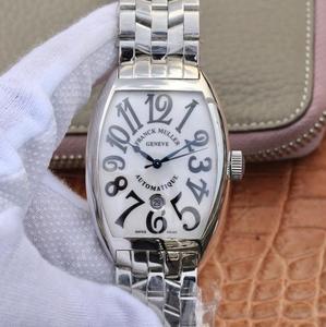ABF Franck Muller Casablanca -sarja 8880 Rannekello, miesten teräsvyön automaattinen mekaaninen kello, valkoiset kasvot. ABF Franck Muller Casablanca -sarja 8880 Rannekello, miesten teräsvyön automaattinen mekaaninen kello, valkoiset kasvot.