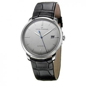 FK Girard Perregaux 1966 -sarja 49525-79-132-BK6A \ u200bMiesten mekaaninen kellonharmaa levy sininen käsi FK Girard Perregaux 1966 -sarja 49525-79-132-BK6A \ u200bMiesten mekaaninen kellonharmaa levy sininen käsi