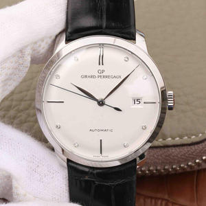 FK Girard Perregaux 1966 -sarja 49525 miesten mekaaninen kello valkoinen levy FK Girard Perregaux 1966 -sarja 49525 miesten mekaaninen kello valkoinen levy