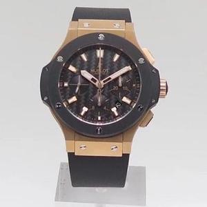 Hublot Hublot Big Bang -sarjan Chronograph Big Bang 44mm Rose Gold keraaminen rengas Hublot Hublot Big Bang -sarjan Chronograph Big Bang 44mm Rose Gold keraaminen rengas