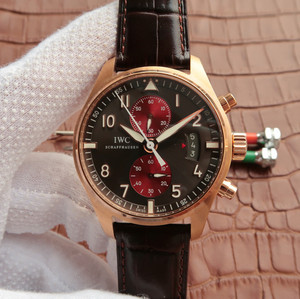 IWC ohjaaja Spitfire taistelija, 7750 mekaaninen automaattinen mekaaninen liike mies katsella IWC ohjaaja Spitfire taistelija, 7750 mekaaninen automaattinen mekaaninen liike mies katsella