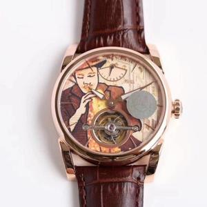 JB Parma TONDA-sarjan PFS251 Top Tourbillon Katsella True Tourbillon Manuaalinen Käämitys Mekaaninen liike Miesten Watch JB Parma TONDA-sarjan PFS251 Top Tourbillon Katsella True Tourbillon Manuaalinen Käämitys Mekaaninen liike Miesten Watch