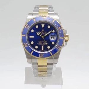 JF tehdas uusi tuote Rolex SUB PVD kulta musta vesi aave välillä kulta sarjan automaattinen mekaaninen liike miesten katsella