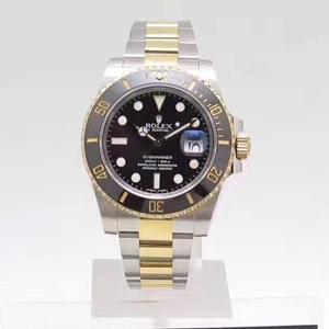 JF tehdas uusi tuote Rolex SUB PVD kulta musta vesi aave välillä kulta sarjan automaattinen mekaaninen liike miesten katsella