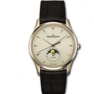 Jaeger-LeCoultre erittäin ohut Master Rose Gold -kulta 1362520 \ u200b Lunar-vaihetoiminto mekaaninen kello Jaeger-LeCoultre erittäin ohut Master Rose Gold -kulta 1362520 \ u200b Lunar-vaihetoiminto mekaaninen kello