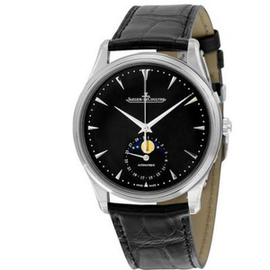 Jaeger-LeCoultre 1368470 klassinen kuufaasi teräsvyö miesten mekaaninen kello. Jaeger-LeCoultre 1368470 klassinen kuufaasi teräsvyö miesten mekaaninen kello.