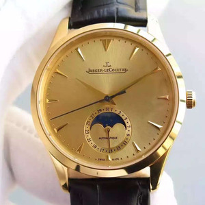Jaeger-LeCoultre erittäin ohut mestari kuu vaihe mestari kulta ulkonäkö hallitseva puoli vuoto Jaeger-LeCoultre erittäin ohut mestari kuu vaihe mestari kulta ulkonäkö hallitseva puoli vuoto