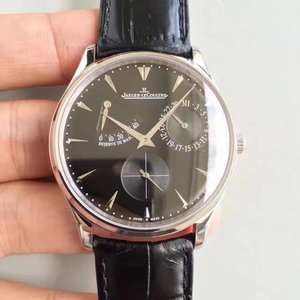 3A: n tehtaalla valmistettu Jaeger-LeCoultre-pellesarja, musta levyvyö, automaattinen mekaaninen miesten kello. 3A: n tehtaalla valmistettu Jaeger-LeCoultre-pellesarja, musta levyvyö, automaattinen mekaaninen miesten kello.