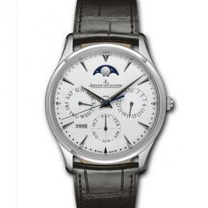 V9 Factory Jaeger-LeCoultre Master -sarja Q1303520 Valkoinen jatkuva kalenteri Automaattinen mekaaninen miesten kello