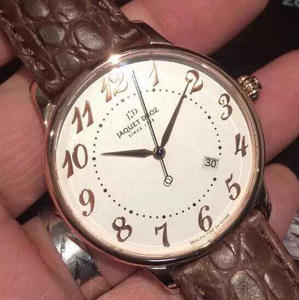 MKS Jaquet Droz Arabic Numerals Men's Mechanical Watch Imported Mechanical Movement Alligator Leather Strap MKS Jaquet Droz Arabic Numerals Men's Mechanical Watch Imported Mechanical Movement Alligator Leather Strap
