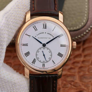 MKS Lange Classic 1815-sarjan independent small seconds miesten mekaaninen katsella, yksi alkuun replica kellot nousi kultaa MKS Lange Classic 1815-sarjan independent small seconds miesten mekaaninen katsella, yksi alkuun replica kellot nousi kultaa