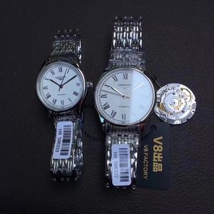 V8 Factory Longines Luya-sarjan automaattinen mekaaninen pari pari katsella (yksikköhinta) V8 Factory Longines Luya-sarjan automaattinen mekaaninen pari pari katsella (yksikköhinta)