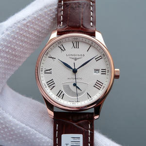 Hieno jäljitelmä Swiss Longines Master L2.708.4.78.3 ruusukulta-kineettisen energianäytöstä miesten kello. Hieno jäljitelmä Swiss Longines Master L2.708.4.78.3 ruusukulta-kineettisen energianäytöstä miesten kello.