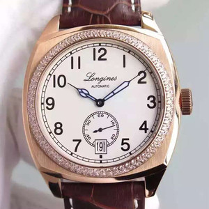 Longines L2.794.4.53.0 perinteisen retro-sarjan automaattinen mekaaninen neliö. Longines L2.794.4.53.0 perinteisen retro-sarjan automaattinen mekaaninen neliö.