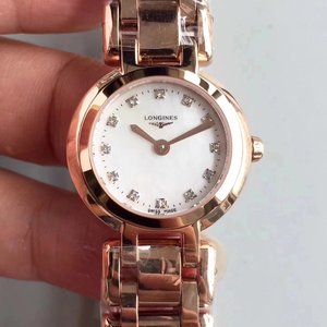 KZ: n tehtaan vahvin jäljennös Longines Heart and Moon -sarjan naisten kvarts 18k kultakello KZ: n tehtaan vahvin jäljennös Longines Heart and Moon -sarjan naisten kvarts 18k kultakello