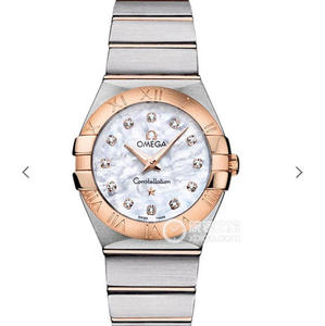 3s Omega Constellation Series 27 Quartz Naisten Watch kanssa Fritillary Roman Ring 3s Omega Constellation Series 27 Quartz Naisten Watch kanssa Fritillary Roman Ring