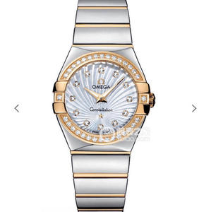 3s Omega Constellation-sarja 27MM Naisten Kvartsikello 18k Gold 3s Omega Constellation-sarja 27MM Naisten Kvartsikello 18k Gold