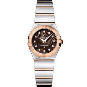 Omega Constellation-sarjan kvartsi hyvät katsella tuotu sveitsin kvartsi liikkuvuutta kahvi kasvot ruusu kultaa Omega Constellation-sarjan kvartsi hyvät katsella tuotu sveitsin kvartsi liikkuvuutta kahvi kasvot ruusu kultaa