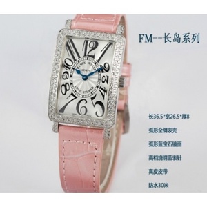 Sveitsin Franck Muller Katsella Sveitsin kvartsi liikkuvuutta vaaleanpunainen nahkahihna hyvät katsella Sveitsin Franck Muller Katsella Sveitsin kvartsi liikkuvuutta vaaleanpunainen nahkahihna hyvät katsella
