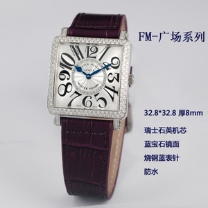 Sveitsin katsella Franck Muller hyvät katsella timantti-nastainen aito nahkahihna hyvät katsella Sveitsin katsella Franck Muller hyvät katsella timantti-nastainen aito nahkahihna hyvät katsella