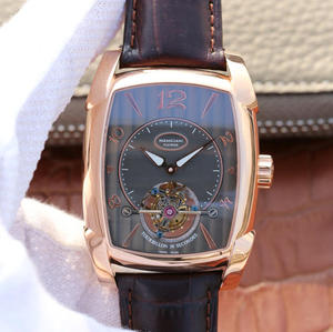 LH Parmigiani Fleurier KALPA-sarjan todellinen vauhtipyörä, vyökello, manuaalinen alkuun todellinen vauhtipyörä liike, miesten katsella LH Parmigiani Fleurier KALPA-sarjan todellinen vauhtipyörä, vyökello, manuaalinen alkuun todellinen vauhtipyörä liike, miesten katsella