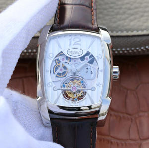 LH Parmigiani Fleurier KALPA-sarjan todellinen vauhtipyörä, vyökello, manuaalinen alkuun todellinen vauhtipyörä liike, miesten katsella LH Parmigiani Fleurier KALPA-sarjan todellinen vauhtipyörä, vyökello, manuaalinen alkuun todellinen vauhtipyörä liike, miesten katsella