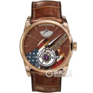 JB Parmigiani Fleurier Tourbillon PFS251-1007000-HA1241 Kineettisen energian näyttövyön manuaalinen mekaaninen miesten kello. JB Parmigiani Fleurier Tourbillon PFS251-1007000-HA1241 Kineettisen energian näyttövyön manuaalinen mekaaninen miesten kello.