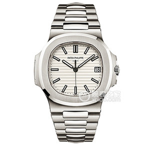 Huipputehdastehtaan replika Patek Philippe Nautilus 5711 / 1A ruostumattomasta teräksestä klassinen valkoinen Huipputehdastehtaan replika Patek Philippe Nautilus 5711 / 1A ruostumattomasta teräksestä klassinen valkoinen
