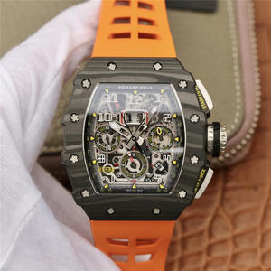 KV Richard Mille Miller RM11-03-sarjan miesten mekaaninen kello (oranssi hihna) KV Richard Mille Miller RM11-03-sarjan miesten mekaaninen kello (oranssi hihna)