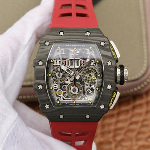 KV Richard Mille Miller RM11-03-sarjan miesten mekaaninen kello (red tape) KV Richard Mille Miller RM11-03-sarjan miesten mekaaninen kello (red tape)