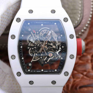 KV Richard Mille RM055 keraaminen kello klassinen viini tynnyrin muotoinen pöytä runko miesten mekaaninen kello KV Richard Mille RM055 keraaminen kello klassinen viini tynnyrin muotoinen pöytä runko miesten mekaaninen kello
