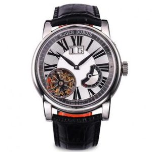 JB Roger Dubuis HOMMAGE (kunnianosoitus sarja) sarja RDDBHO0568 katsella miesten katsella käsikirja tourbillon mekaaninen liike JB Roger Dubuis HOMMAGE (kunnianosoitus sarja) sarja RDDBHO0568 katsella miesten katsella käsikirja tourbillon mekaaninen liike