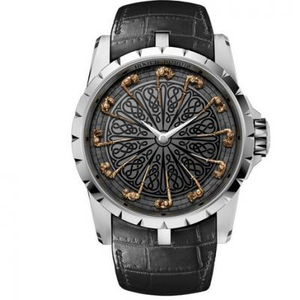 Roger Dubuis King-sarjan RDDBEX0495 Pyöreä pöytä 12 Knights Yksi miesten mekaaninen watch Roger Dubuis King-sarjan RDDBEX0495 Pyöreä pöytä 12 Knights Yksi miesten mekaaninen watch