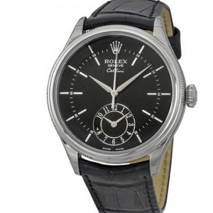 Rolex Cellini 50529 musta levy kuusi kantaa kahden aikavyöhykkeen kronografi automaattinen mekaanisten miesten platinaa kultaa Rolex Cellini 50529 musta levy kuusi kantaa kahden aikavyöhykkeen kronografi automaattinen mekaanisten miesten platinaa kultaa