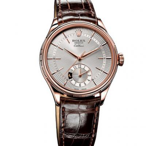 Rolex Cellini 50525 valkoinen levy, kaksoisaikavyöhykkeiden ajoitus kello kuusi. Tyyli: automaattinen mekaaninen liike, miesten kello, materiaali: 18k ruusukultapussi. Rolex Cellini 50525 valkoinen levy, kaksoisaikavyöhykkeiden ajoitus kello kuusi. Tyyli: automaattinen mekaaninen liike, miesten kello, materiaali: 18k ruusukultapussi.